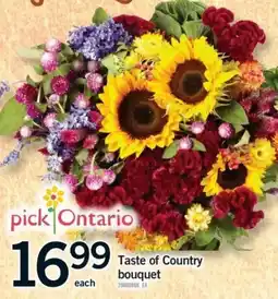 Fortinos pick Ontario Taste of Country bouquet offer