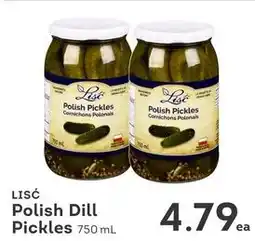 IGA LisC Polish Dill Pickles offer