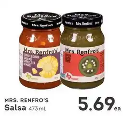 IGA Mrs. Renfro's Salsa offer