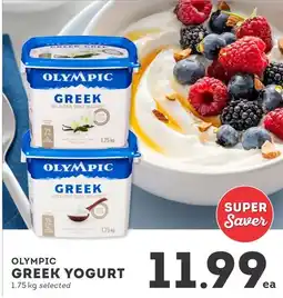 IGA Olympic greek yogurt offer