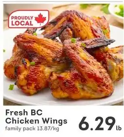 IGA Fresh BC Chicken Wings offer