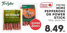 IGA Freybe mini pepperoni or power stick offer