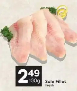 Quality Foods Sole Fillet offer