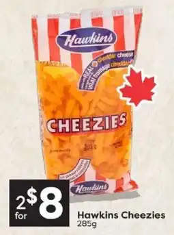 Quality Foods Hawkins Cheezies offer