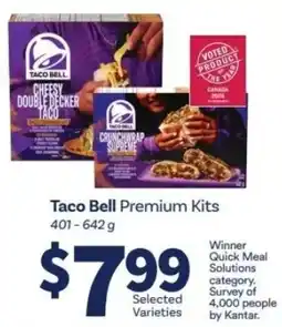 Fortinos Taco Bell Premium Kits offer