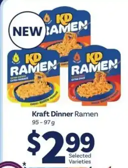 Fortinos Kraft dinner ramen offer