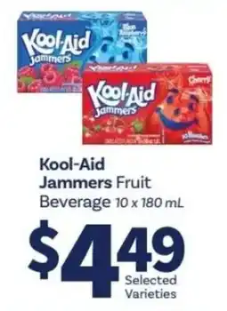 Fortinos Kool-Aid Jammers Fruit Beverage offer