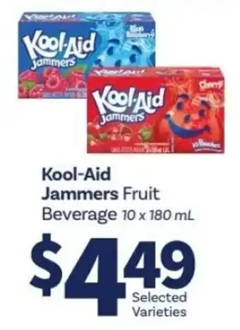 Fortinos Kool-Aid Jammers Fruit Beverage offer