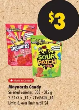 No Frills Maynards Candy offer