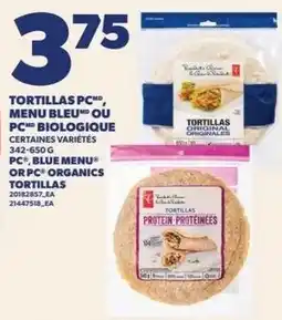 Provigo PC tortillas offer