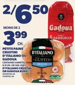 Provigo D'italiano or Gadoua buns offer