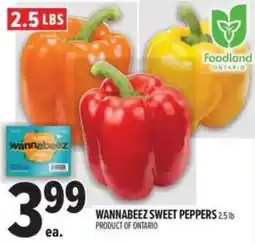 Metro Wannabeez sweet peppers offer
