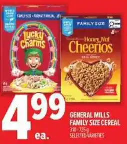 Metro General Mills family size cereal offer