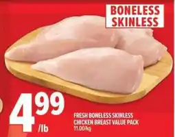 Metro Fresh boneless skinless chicken breast value pack offer