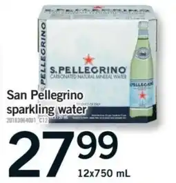 Fortinos San Pellegrino sparkling water offer
