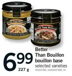 Fortinos Better Than Bouillon bouillon base offer