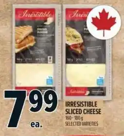 Metro Irresistible sliced cheese offer