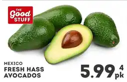 IGA The Good Stuff fresh hass avocados offer