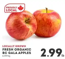 IGA bc gala apples offer