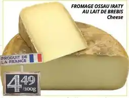 Supermarché PA Fromage Ossau Iraty offer