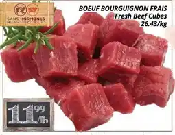 Supermarché PA Fresh Beef Cubes offer