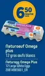 Provigo Naturueuf Omega plus 12 large white eggs offer