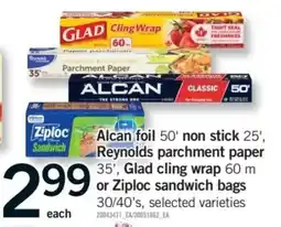 Fortinos Alcan foil non stick offer