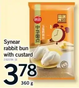 Fortinos Synear rabbit bun with custard offer