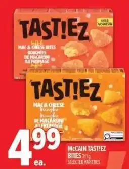 Metro McCain tast!ez mac & cheese bites offer