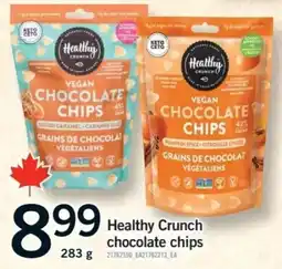 Fortinos Healthy Crunch chocolate chips offer