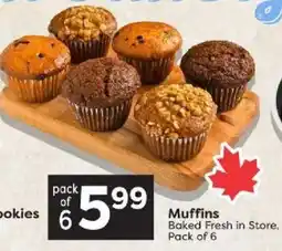 Quality Foods Muffins offer