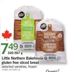 Fortinos Little Northern Bakehouse gluten free sliced bread offer