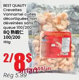 Btrust Supermarket Crevettes Vannamei cuites décortiquées non déveinees sans queue offer