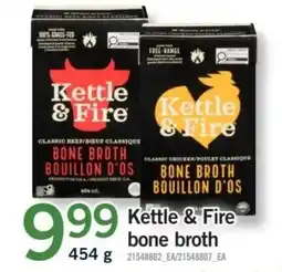 Fortinos Kettle & Fire bone broth offer