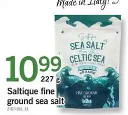 Fortinos Saltique fine ground sea salt offer