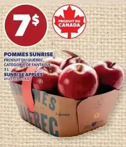 Provigo Sunrise apples offer
