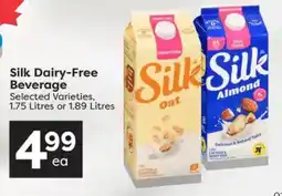 Quality Foods Silk Dairy-Free Beverage offer