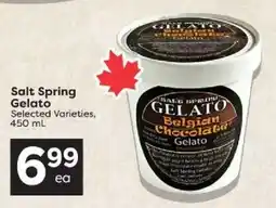 Quality Foods Salt Spring Gelato offer