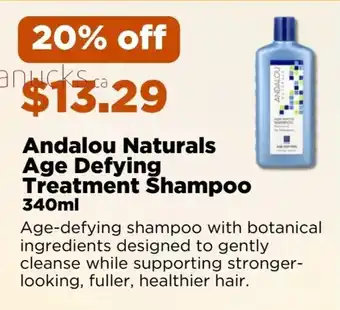 Andalou Naturals Age Defying Treatment Shampoo