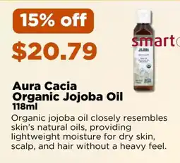 Metro Aura Cacia Organic Jojoba Oil offer