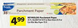 Foodland Reynolds parchment paper offer