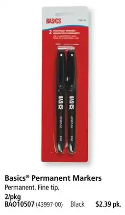 Covey Basics Basics permanent markers offer