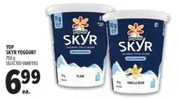 Metro Yop skyr yogourt offer