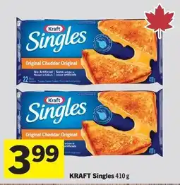 Foodland Kraft Singles Original Cheddar offer
