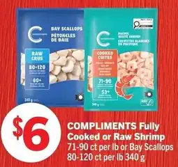 Foodland Compliments Fully Cooked or Raw Shrimp offer