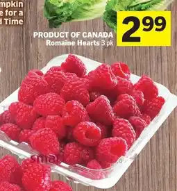 Foodland Romaine Hearts offer