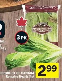 Foodland A.B.C. Gardens Romaine Hearts offer