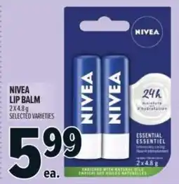 Metro Nivea lip balm offer