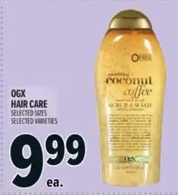 Metro Ogx hair care offer