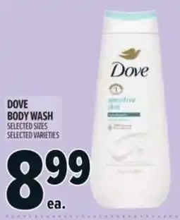 Metro Dove body wash offer